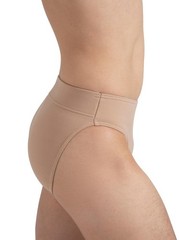 Capezio Mens Full-seat Dance Brief, Nude, Medium
