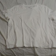 Gap Organic Cotton Men’s Solid White Crew Neck Short Sleeve T-Shirt XL Regular