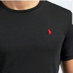 POLO Ralph LAUREN Men`s Crew-neck T-shirt CUSTOM SLIM Fit Blue Green M L XL 2XL