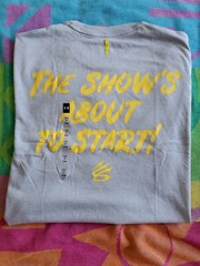 NEW Steph Curry × Under Armour Popcorn: The Show’s About To Start TShirt Small