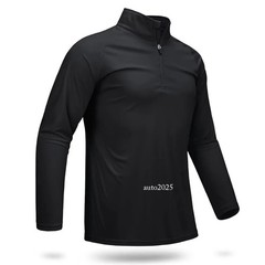 T-shirts Men’s 1/4 Long Sleeve T Shirts Fishing Hiking Tee Shirts Pullover Tops