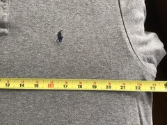 Polo Ralph Lauren Mens Classic two button Knit polo shirt Pony Logo spring Gray