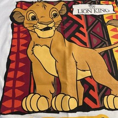 New With Tags Vintage Lion King Shirt Disney Simba Movie Promo 90s XL