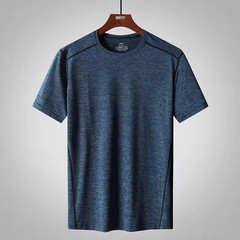 Men Big & Tall T-Shirt 6XL 7XL 8XL Casual Short Sleeve Polyester Stretch