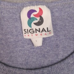 Vintage Signal Tank Top Mens Large Purple 1994 Climate Control Artwear USA Made