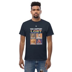 YEH I SUPPORT L.G.B.T. – Funny Meme T-Shirt Gift for Men, Women, and Meme Lovers