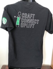 Org.Starbucks Craft Connect Uplift Employee Work Uniform Adult Unisex T-shirt M