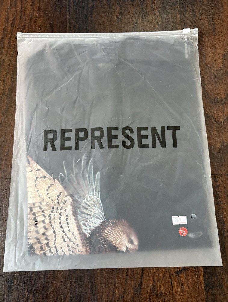 Represent Birds Graphic Black Men’s Short Sleeve Crew Neck T-Shirt S