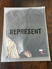 Represent Birds Graphic Black Men’s Short Sleeve Crew Neck T-Shirt S