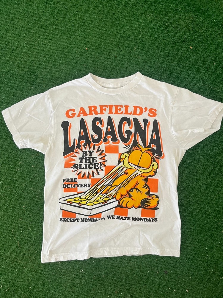 Vintage Garfield lasagna we hate mondays Size small