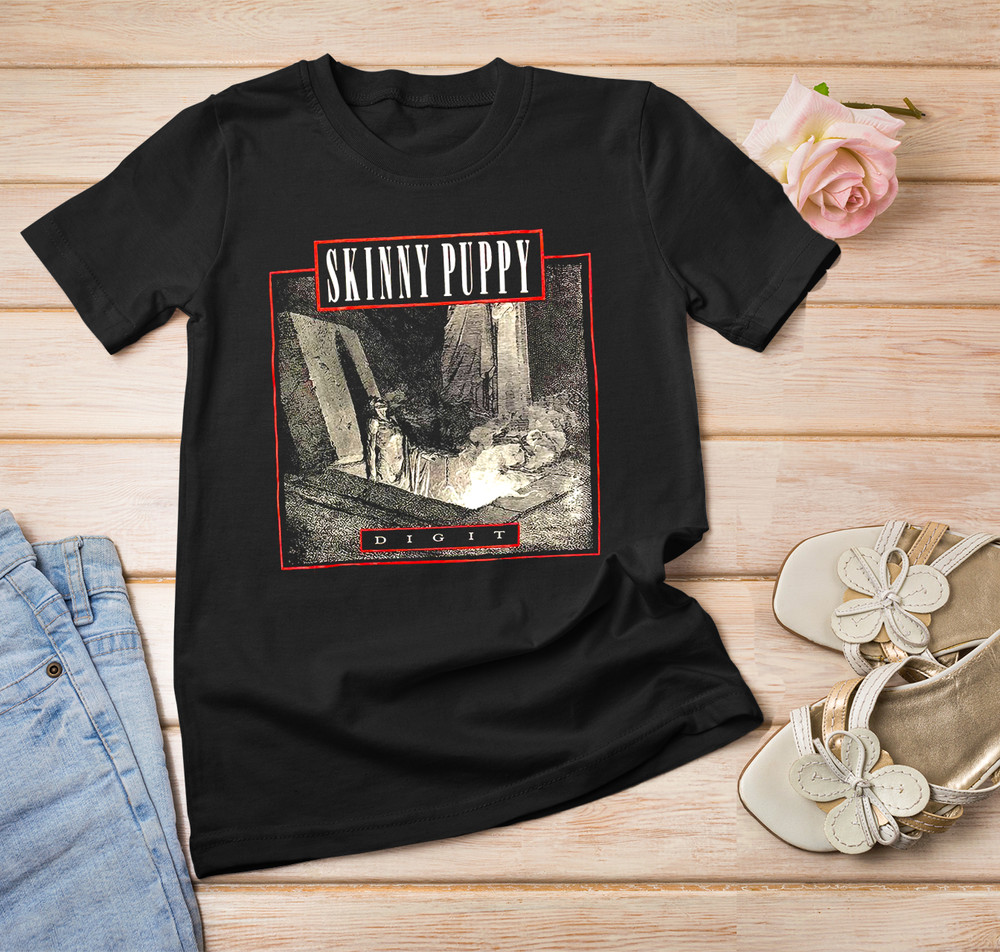 Skinny Puppy Dig it BAnd Music Black Men S-234XL T-shirt FN209