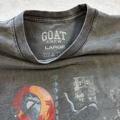 Marvel Deadpool x Goat Crew T-shirt Men XL Oversized Heavyweight Vintage Black