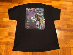 RARE NEW NO TAGS Iron Maiden The Future Past 2024 World Tour 2 Sided XL TSHIRT