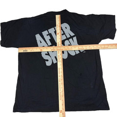 Vintage Aftershock T-Shirt XL Black Murina USA Single Stitch Liquor Promo Tee