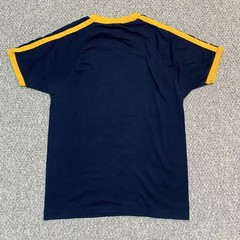 VTG 80s Champion Tag Frankenmuth Volkslauffe Navy Yellow Raglan T-Shirt Adult L