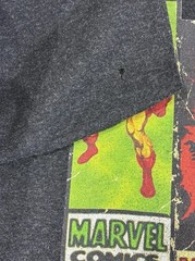 Marvel Comics Iron Man Spider Man Venom Thanos Graphic T Shirt Mens Large RSVLTS