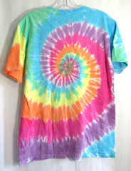 Liquid Blue Tie Dye Spiral Dancing Bear Grateful Dead 1995 VTG T Shirt M EUC