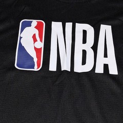 NBA Basketball Logo T-Shirt Black Mens Sz X Large Pullover Crew Neck