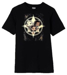 Funko POP! Marvel Collector Corps THE MARVELS (Captain, Ms & Photon) Tee T-Shirt