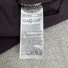 Banana Republic Premium Wash Basic V-Neck T-Shirt Mens Medium Dark Purple Tee