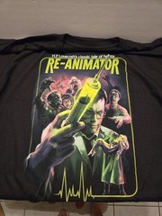ReAnimator 40th Anniversary Bundle Set Fright Rags Shirt XL VHS Box MIB OG Owner