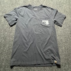 Carhartt Mens Relaxed Fit Pocket T-Shirt Gray Graphic 1889 Tee TK6148-M Small