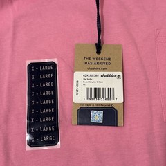 Pink Chubbies The Surfer Pocket Graphic T-Shirt XL