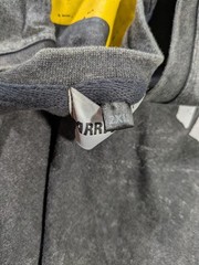 Arrival Worldwide Shirt Mens 2XL Gray Bleeding Smiley Face Graphic Streetwear