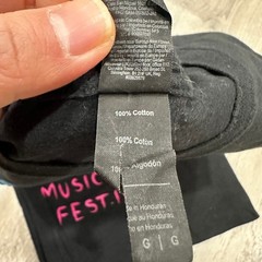 Athfest Music Arts Festival 2019 Black Graphic Summer Rock T Shirt Mens Large