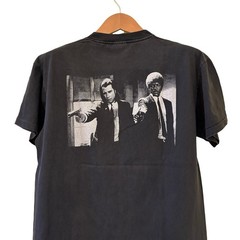 Vintage PULP FICTION REPRINT 1994 Movie Promo Uma Thurman T-shirt Size Large