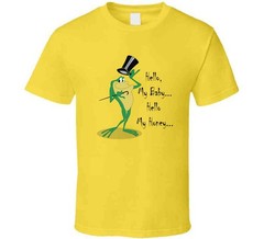 Classic Cartoon Michigan J Frog Retro Tee Throwback One Froggy Evening T Shirt