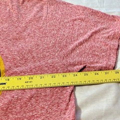 NASA Shuttle Graphic T Shirt Unisex XL Space Retro Style Red Heather