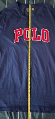 Polo Ralph Lauren Embroidered Logo Custom Slim Fit T-shirt (Blue) – XL