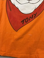 Vintage Tony the Tiger T-Shirt Men Sz XL Y2K Big Graphic Tee Orange Kelloggs