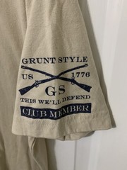 Grunt Style Patriotic American To The Bone T-shirt, Size M