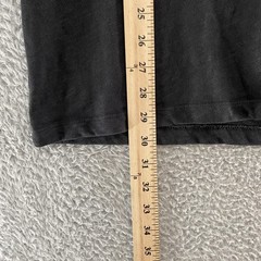 Quince Shirt Mens XL Black V-Neck 100% Organic Cotton Soft Solid Casual Tee