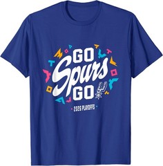 Go Spurs Go Basketball Season Game Day Basketball Fan T-Shirt