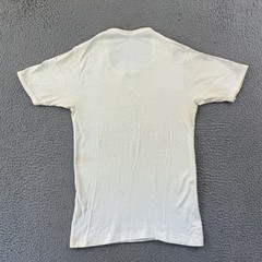 Vintage Kenya Solar Eclipse Shirt Adult Small White Short Sleeve 80s Outdoor USA