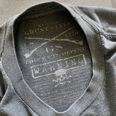 Grunt Style Tank Top Mens XL Gray Cut Sleeves 2nd Amendment USA Gun Rights