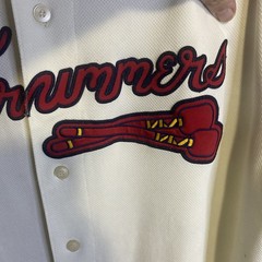 baseball majestic jersey Ear Drummers hip-hop duo Rae Sremmurd.Jersey XL