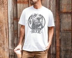 Custom Pet Portrait Comfort Tee Men Women Personalized Dog Cat Photo Shirt
