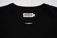 Momotaro $90 NWT Momotaro Black White Cotton Box Logo T-Shirt 07-135 L