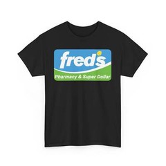 Fred’s Pharmacy & Super Dollar Blue Green Retro Logo T-Shirt