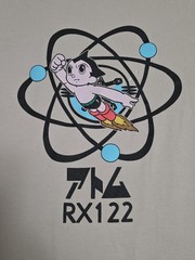 Rotorx Astro Boy RX 122 Anime Beige Tshirt Large