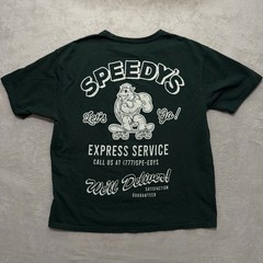 Free Planet Shirt Mens Relaxed Fit L Green Tee Crewneck Casual Tee Turtle Skater