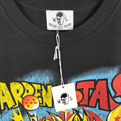 Warren Lotas Shirt Mens XL Black Dragon Ball Z Goku Skull Graphic Tee Anime