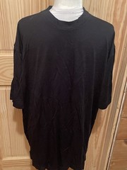Giorgi Danieli Made in Italy Black Thin Active Men’s Short Sleeve Shirt ~ EUC