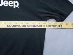 Jedco Black Graphic Trendy Adventure Unisex TShirt Size Medium
