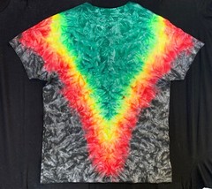 *New* 2XL – Sm Handmade Tie Dye, Spear Volcano, Crew or V Neck, 30 Yrs Exp!