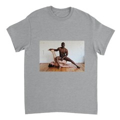 Heavyweight Unisex Crewneck T-shirt Gay related Pattern